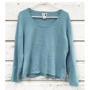 Modern Images Light Blue Cashmere Sweater